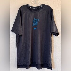 Nike Miami Marlins Authentic Collection Early Work Dri-FIT Performance Shirt XL